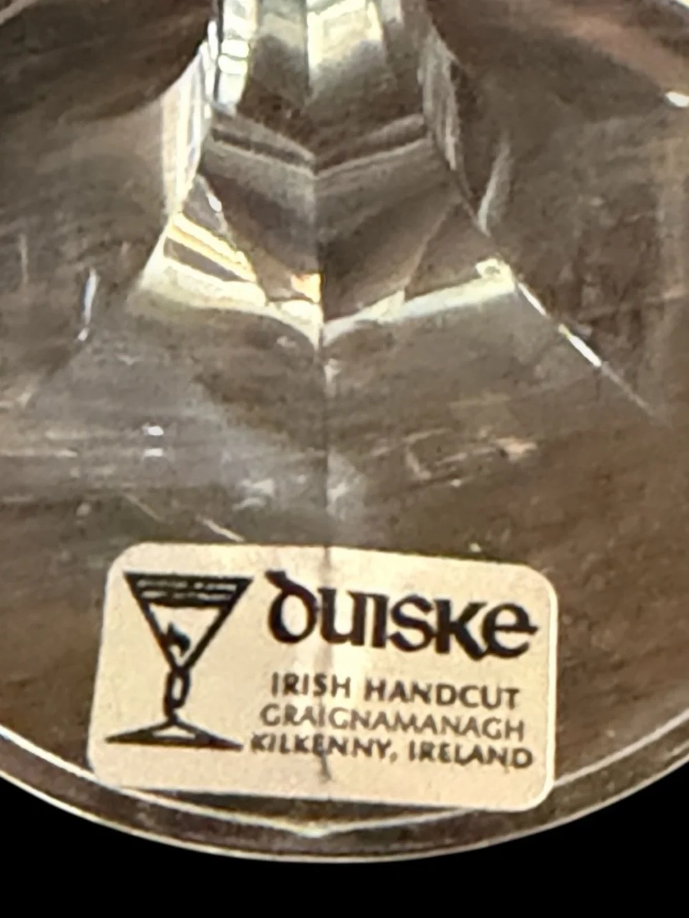 Duiske glass was